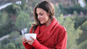 Phoebe Cowl-Neck Pullover