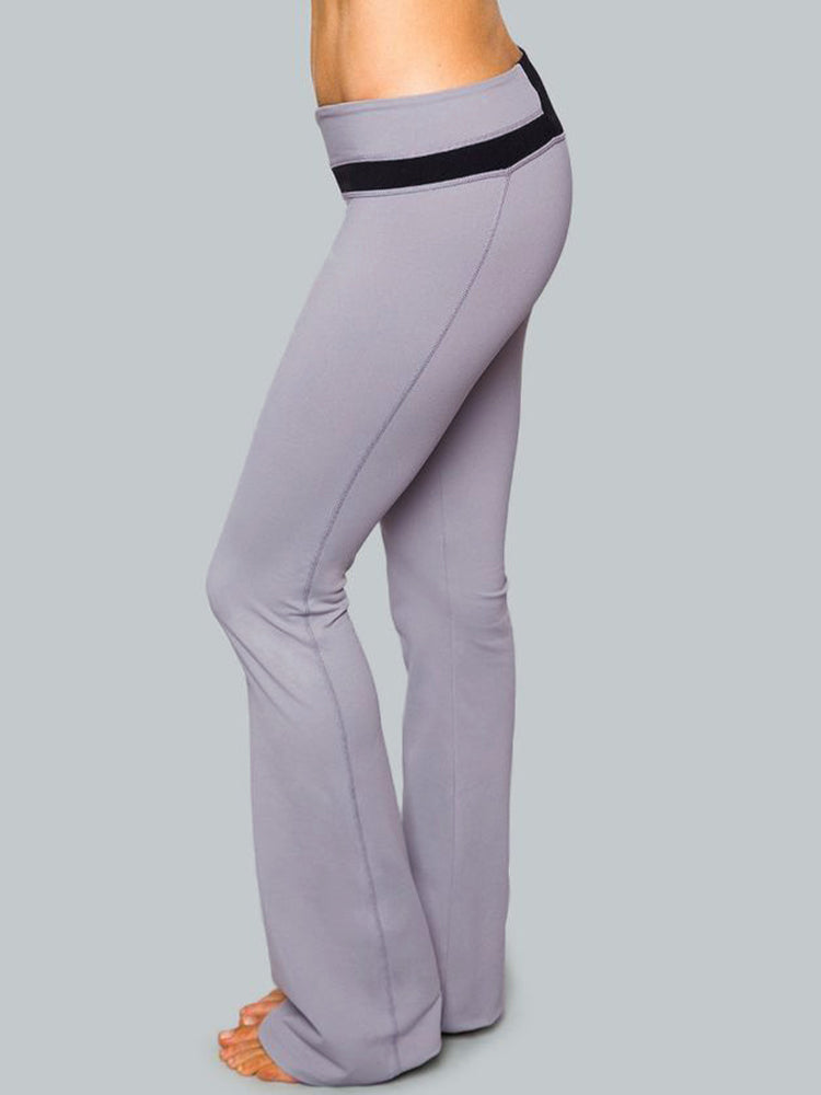 Libra Yoga Pants in Frost Gray and Raven Black L - Kook Central